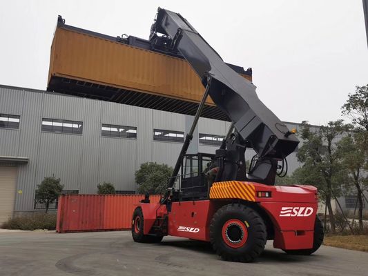b11 b10 b13 पोर्ट कंटेनर रीच स्टेकर क्रेन 45t 50 टन