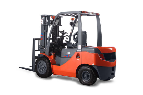 साइड शिफ्ट के साथ 3m FD30 3000kg डीजल 3 टन फोर्कलिफ्ट ट्रक
