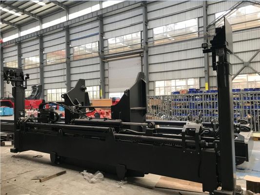 FD300 30 टन डीजल भारी शुल्क फोर्कलिफ्ट ट्रक Yuchai इंजन 5.5g मस्त कंटेनर हैंडलिंग