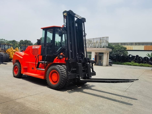 FD150 15 टन भारी लिफ्ट फोर्कलिफ्ट Yuchai इंजन के साथ नामित भार