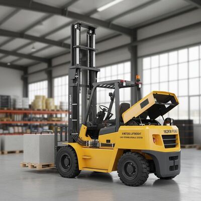 6 Meters Liftheight Heavy Lift Forklift Incorporating 162KW Power and Load-sensing Hydraulic System Ensuring Performance