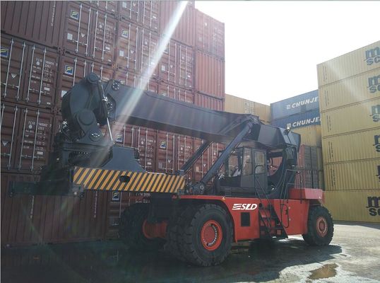 b11 b10 b13 पोर्ट कंटेनर रीच स्टेकर क्रेन 45t 50 टन