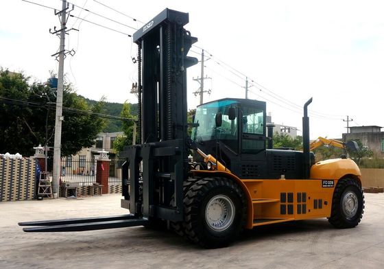 FD320 32 टन पोर्ट स्टैकिंग कंटेनर फोर्कलिफ्ट ट्रक सर्विसिंग