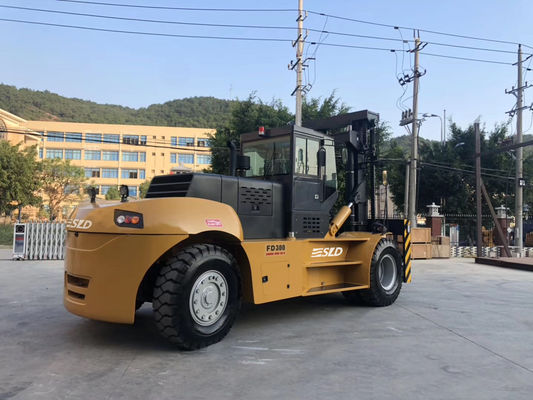FD300 30 टन रोल लिफ्ट के साथ भारी लिफ्ट फोर्कलिफ्ट लिफ्ट ट्रक
