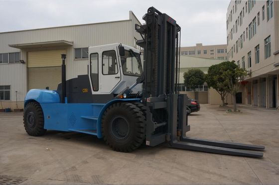 FD350 35000kgs 35 टन 7k हैवी लिफ्ट फोर्कलिफ्ट लिफ्टर ट्रक