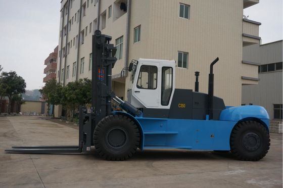 परिवहन और स्टैकिंग के लिए FD350 35000kgs हैवी ड्यूटी फोर्कलिफ्ट ट्रक