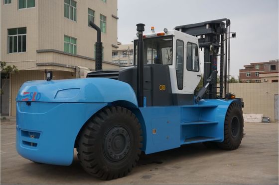FD350 35000kgs 35 टन 7k हैवी लिफ्ट फोर्कलिफ्ट लिफ्टर ट्रक