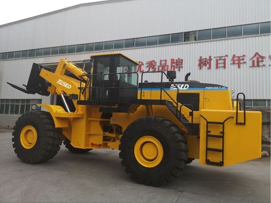 लॉजिस्टिक यार्ड 199kw 42000kgs 42t फोर्कलिफ्ट लोडर