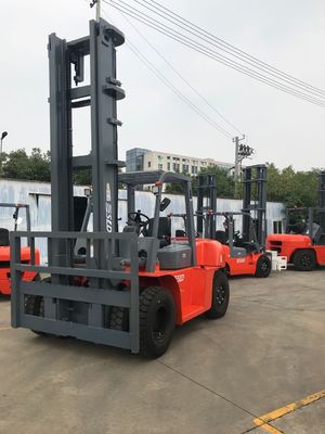 एफडी 70 5 एम 15000 एलबी 7 टन डीजल पावर्ड फोर्कलिफ्ट सॉलिड टायर द्वारा