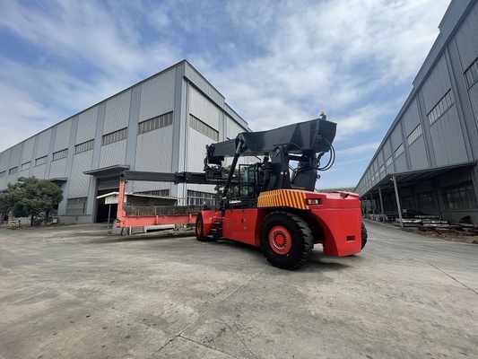 45 टन लोड CUMMINS QSM11-330 कंटेनर रिच स्टैकर Kessler L102 स्टीयरिंग एक्सल